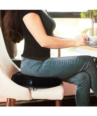Deluxe Donut Pillow for Hemorrhoids & Tailbone Pain - Machine Washable & Water Resistant Cover - Discreet Carry Bag - Seat Cushion for Men & Women - Buy Online on GoSupps.com