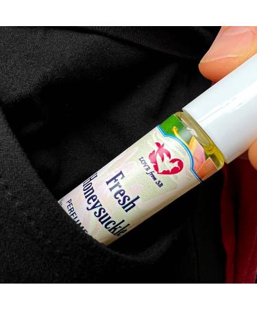 Fresh Honeysuckle Perfume Oil with Organic Golden Jojoba Oil .34 oz. (10 ml) Roll On Bottle Made in Santa Barbara California (Fresh Honeysuckle) - Buy Online on GoSupps.com