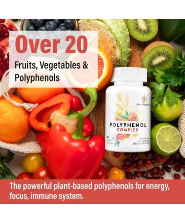 67 500 MG Polyphenols Supplement - Powerful Antioxidants & Polyphenol for Age Defense Polyphenol Superfood Quercetin Resveratrol Plant-Based & Energy Immune Support 90 Capsules 90 Count (Pack of 1) - Buy Online on GoSupps.com