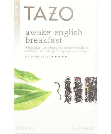 Tazo Teas Awake English Breakfast Black Tea 20 Filterbags 1.8 oz (51 g)