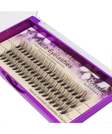 Dedila Beauty Natural Long 20 Root 0.07 C Curl 3D Profession Individual Eyelashes Extension Soft Black Fake False Eye Lashes Tools 8-20mm to Choose(16mm) - Buy Online on GoSupps.com