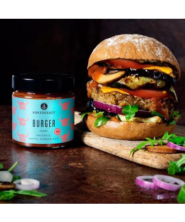 Ankerkraut Burger Sauce - Perfect for Hamburgers Veggie Burgers & Fries - 170ml Glass | International Shipping Available - Buy Online on GoSupps.com