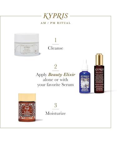 KYPRIS Beauty Elixir II: Balancing Flowers Moisturizing Face Oil Bioidentical Antioxidant Complex w CoQ10 & Vitamin C Ester THD Jasmine Lavender (1.59 fl oz / 47 ml) - Buy Online on GoSupps.com