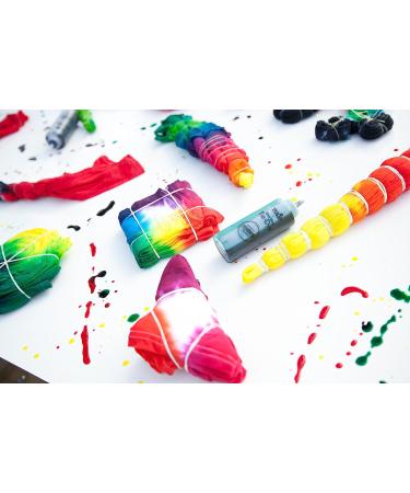 Tulip One-Step Tie-Dye Kit Extra Large Block Party 16 oz Easy Squeeze Bottles  All-in-1 Kit for Group Activity Tie-Dye  6  Vibrant Colors 6 Color Kit - Buy Online on GoSupps.com