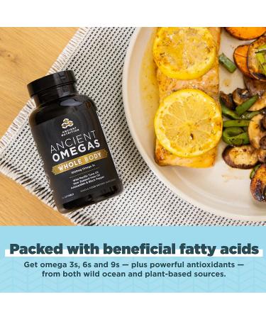 Ancient Nutrition Ancient Omegas Whole Body - Wild Caught Fish Oil Supplement - 90 Capsules - Buy Online on GoSupps.com