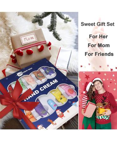 Hand Cream Gift Set - 10 Pack Moisturizing Lotion, Foot Cream & Lip Balm | Perfect Christmas Stocking Stuffers for Women, Moms & Grandmas - Buy Online on GoSupps.com