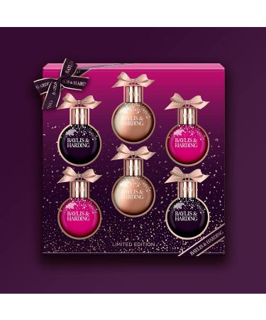 Baylis & Harding Wild Fig & Pomegranate Festive Bauble Bath & Shower Gift Set - Vegan Friendly - Buy Online on GoSupps.com