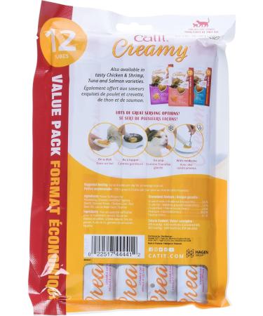 Catit Creamy Cat Treats Lickable Chicken 12 x 15g Pack of 8 Retail Units Lickable Cat Treats Cat Lickable Treat Soft Cat Treats Cat Snacks Gaterie Pour Chat Cat Treat Kitten Treats Healthy - Buy Online on GoSupps.com