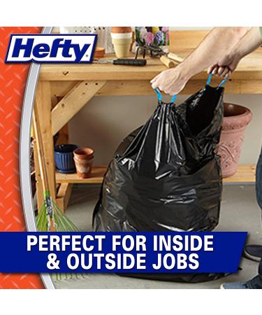 Hefty Strong Large Trash Bags 30 Gallon - 74 Count (Pack of 1) - Durable and Reliable - Buy Online on GoSupps.com
