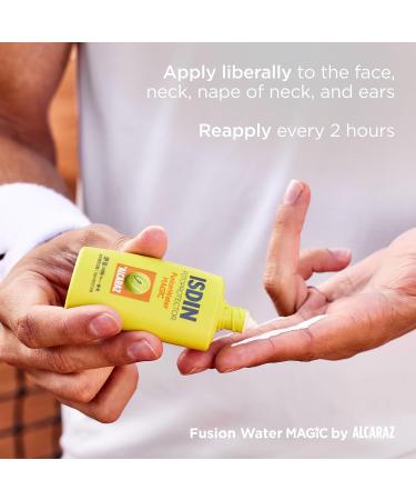 ISDIN Fotoprotector Fusion Water MAGIC by Alcaraz Facial Sunscreen with Ultralight Texture and Watery External Phase with Refreshing Effect 50 ml - Buy Online on GoSupps.com