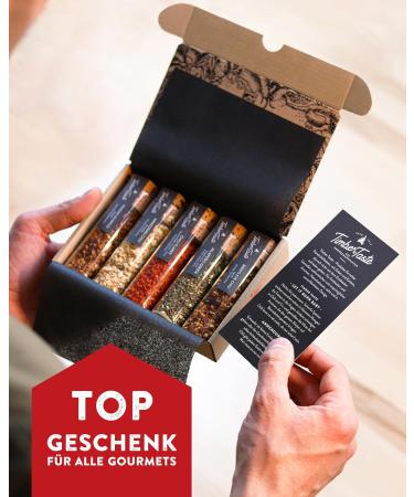 Timber Taste Sharp Chili Personalized Gifts - Custom Chili Spices Set for Men & Women | 5 Handpicked Chilis | Perfect Birthday Gift for Chili Lovers - Buy Online on GoSupps.com