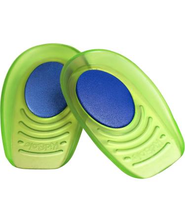 Memory Foam Heel Cups for Kids - Shock Absorbing Relief for Sensitive Heels & Foot Pain | 2 Pairs Size 3-7 - Buy Online on GoSupps.com