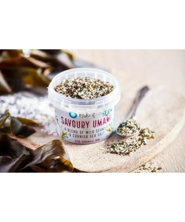 Cornish Sea Salt Tub (8 Pack Seaweed Salt 60g) - Buy Online on GoSupps.com