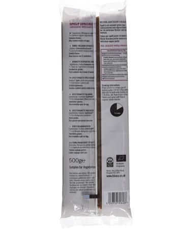 Biona Organic Spelt Spaghetti Wholegrain 500g - Buy Online on GoSupps.com