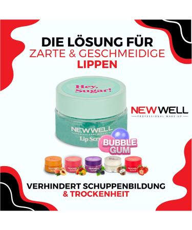 NEW WELL Lip Scrub - Vegan & Cruelty-Free Lip Peeling | 100% Natural Intensive Moisture (Mix Fruit) - Shop Internationally! - Buy Online on GoSupps.com