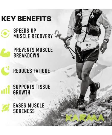 EAAs + Electrolytes Powder - 500mg Electrolyte Blend 4.8g Essential Amino Acids & 2g Creatine for Hydration & Muscle Recovery - 30 Servings Lime Lemon - Buy Online on GoSupps.com