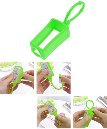 Kare & Kind 7x Silicone Hand Sanitizer Cases - Soft Holders for 30ML Bottles - Travel and Home Use - Adjustable Loops - Empty - Buy Online on GoSupps.com