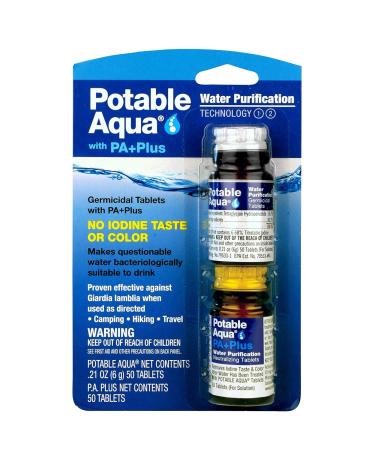 LifeStraw Personal Water Filter 2 Pack + Potable Aqua Water Purification Tablets - Emergency Preparedness Combo - Buy Online on GoSupps.com
