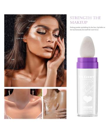 GL-Turelifes Fairy Stick Highlight Powder - Shimmer & Glow with Puff Fairy Bomb - 02 Charm Silver - Buy Online on GoSupps.com