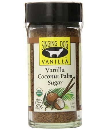 Singing Dog Vanilla Organic Palm Sugar, Coconut, 2.5 Ounce