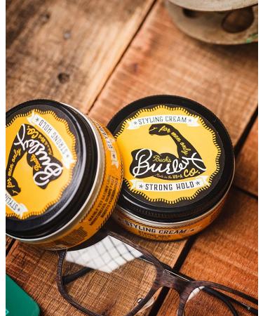 Buck's Burley Men's Hair Styling Products - Cream Pomade, Clay, & Styling Cream - Buy Online on GoSupps.com