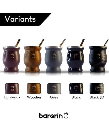 BARGRIN Mate Argentinian Set Complete With Light Bulb and Cleaner Yerba Mat - Buy Online on GoSupps.com