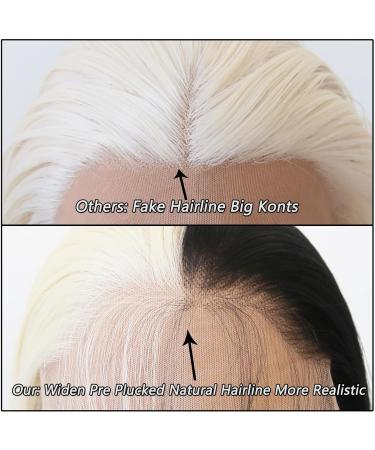 Buy Long Straight Half-Blond #613 Synthetic Wig | Heat-Resistant | Hand-Linked Cosplay | International Shipping - Buy Online on GoSupps.com