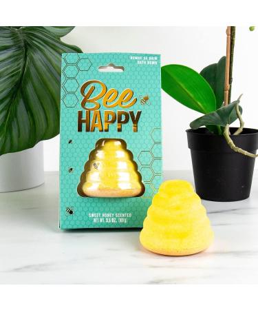 Bee Happy Bath Bomb - Sweet Honey - Buy Online on GoSupps.com