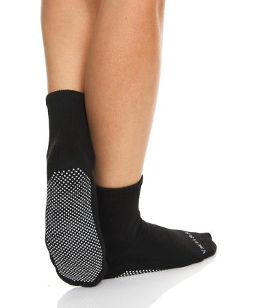 Yacht & Smith 12 Pairs Men's Gripper Bottom Diabetic Non-Skid Slipper Socks - Bulk Wholesale 10-13 Gray Navy Black - Buy Online on GoSupps.com