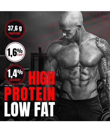 Powerstar Protein Pancakes Natur | 1000g Low Fat Pancake & Waffle Mix | 37.6% Protein | Only 1.4% Sugar | Ideal for Muscle Building Breakfast & Snack - Buy Online on GoSupps.com