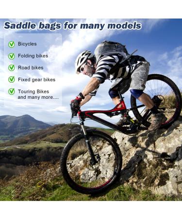 ELENLENLE SATTEL PACK - Velcro MTB Racing & Folding Bike Seat Bags for Optimal Performance - Buy Online on GoSupps.com
