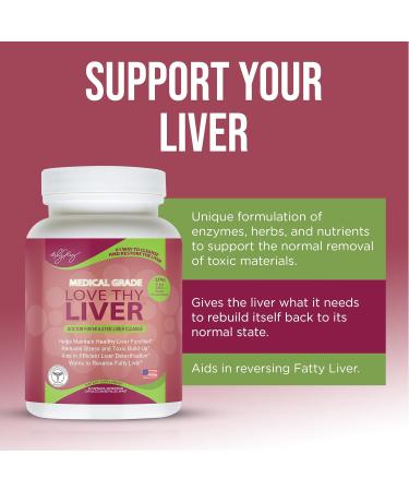 Dr. Liz Cruz Love Thy Liver - Liver Cleanse Detox & Repair Liver Supplements with Enzymes Herbs & Nutritive Ingredients Liver Health Supplement in Veggie Capsules 60 Counts - Buy Online on GoSupps.com