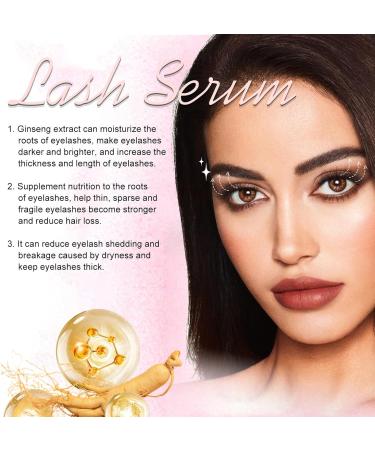 Obidodi Eyelash Serum Without Hormones Long Lasting Serum Eyebrow Enhancer and Eyelash Care for Growth and Thickness 3.5ml - Buy Online on GoSupps.com