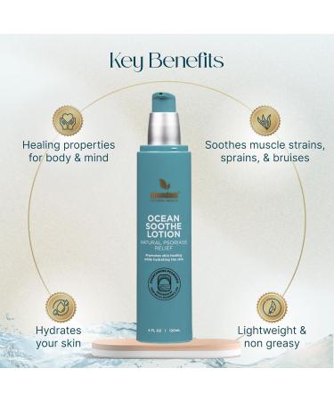 Abundant Natural Health Ocean Soothe Gel & Lotion Bundle with Natural Magnesium Salts and 1.8% Salicylic Acid for Relief and Control of Mild Psoriasis Symptoms Hydrate and Soothe Skin Fragrance-Free - Buy Online on GoSupps.com