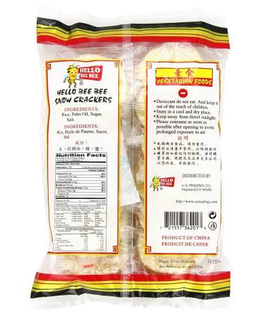 Hello Bee Bee Snow Crackers - 5.3 oz | Premium Quality Snack - Buy Online on GoSupps.com