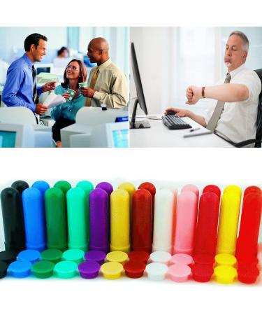 Buy EterSpr 24-Piece Essential Oil Tubes | Refillable Nasal Inhalator for Relaxation & Sleep Aid | International Shipping Available - Buy Online on GoSupps.com