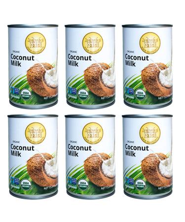 Four Elephants Organic Coconut Milk - Non-GMO, 13.5oz (6 Pack) - Buy Online on GoSupps.com