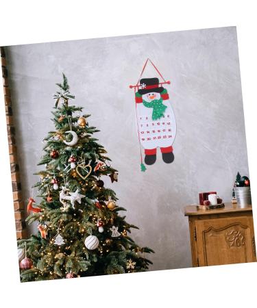 STOBAZA 2pcs Calendars Christmas Calendar Countdown Cute Calendar Christmas Calendar Pendant Christmas Socks - Buy Online on GoSupps.com