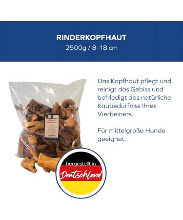 Schwenner-Short Beef's Head for Dogs - 2500g Dried Dental Dog Snacks | Quality Pet Food & Care - Buy Online on GoSupps.com