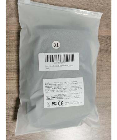 Universal Arm Sling Shoulder Immobilizer - Adjustable Support Strap for Broken Wrist/Elbow/Dislocated Shoulder - XL Grey - Buy Online on GoSupps.com