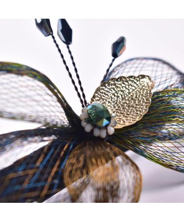 Mistofu Large Hair Barrettes Clips for Women - Handmade Copper Wire Hair Clips for Thick Hair - Dressy Wedding Hair Accessories - Buy Online on GoSupps.com