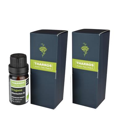 2er-pack Thare Wilder Berg oregano oil to take-100% ethereal oregano oil from Greece origanum vulgar hiretum 2x 10ml in premium quality carvacrol oregano oil