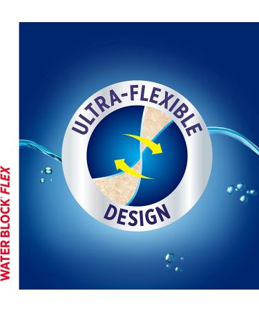 Band-Aid Water Block Flex Large Adhesive Pads - 100% Waterproof Bandages for Wound Care - 6 ct Large (Pack of 6) - Buy Online on GoSupps.com