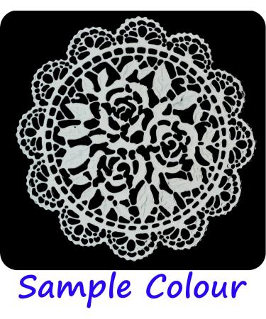 1 x Simply Heaven Edible Ready Made Cake Lace 47 colours mat 78 (Ivory) - Buy Online on GoSupps.com