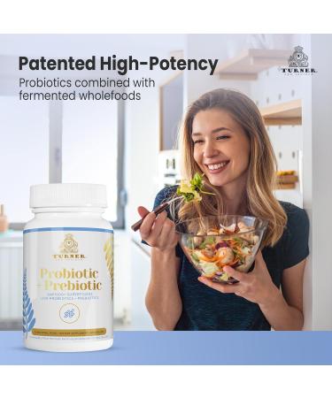 TURNER Probiotic+Prebiotic 18 Bacteria Strains 60 Billion CFU UAF1000+ Super Antioxidant 360 Capsules 4 Bottles - Buy Online on GoSupps.com