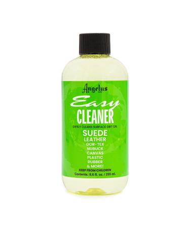 Angelus Easy Cleaner Sneaker Cleaner- Safetly Cleans dirt & Grime on all Fabric Types- Great for Shoes, Coats, Jackets, Canvas, Vinyl & More- 8.6oz