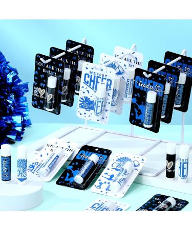 Loopeer 30 Pcs Blue Cheers Lip Balm Cheer Teams Gifts Bulk Cheerleaders Party Stuff Cheerleading Camp Gifts Bulk for Cheerleaders Party Favors Stocking Stuffers - Buy Online on GoSupps.com