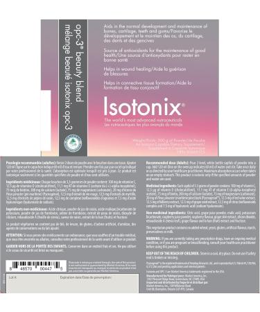 Isotonix OPC-3 Beauty Blend Most Advanced Beauty Care Supplements Antioxidants for the Maintenance of Good Health Helps in Wound Healing Helps in Connective Tissue Formation Market America (45 Servings) - Buy Online on GoSupps.com