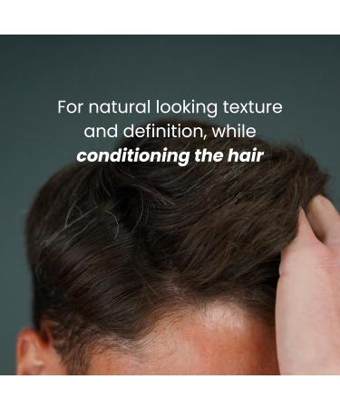 ManCave Texturising Hair Paste 75ml for Men - Natural Texture and Definition with Panthenol, Arginine, Caffeine - Vegan-Friendly Formula - Flexible Hold - Buy Online on GoSupps.com