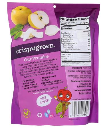 Crispy Green Asian Pears 0.36oz - 6 Pack | Delicious and Healthy Snack - Buy Online on GoSupps.com